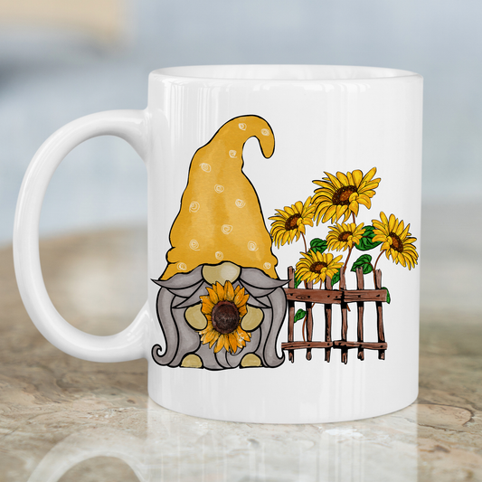 Sunflowers unique tree wizard art country Mug - Premium mugs from Lees Krazy Teez - Just $24.95! Shop now at Lees Krazy Teez