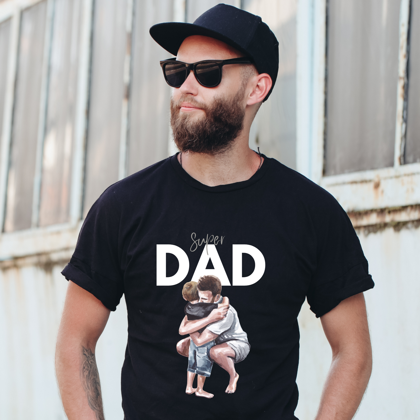 Super Dad -sayings on shirts - funny fathers day shirts - Premium t-shirt from Lees Krazy Teez - Shop now at Lees Krazy Teez