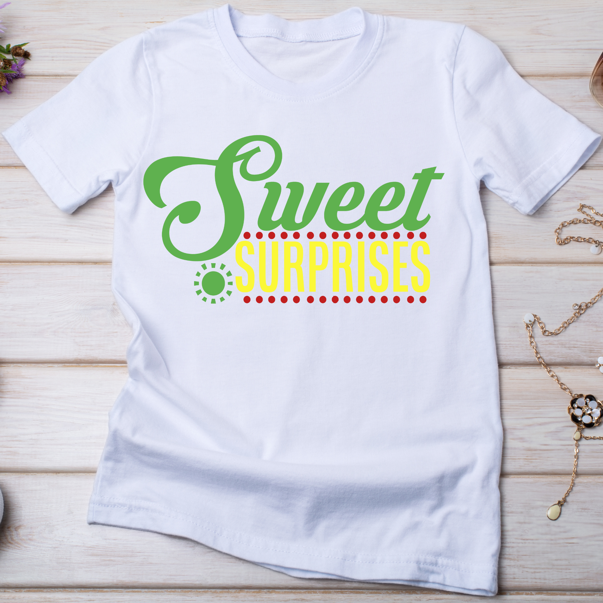 Sweet surprises - Women's inappropriate t-shirt - Premium t-shirt from Lees Krazy Teez - Just $21.95! Shop now at Lees Krazy Teez