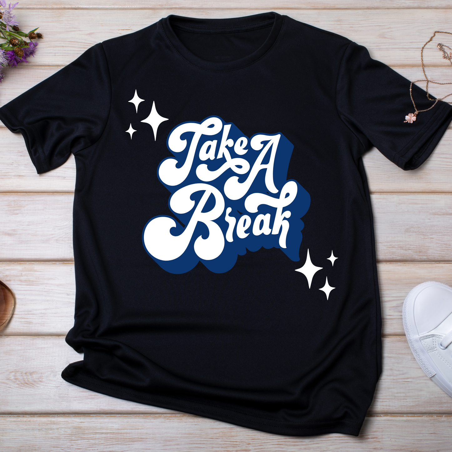 Take a break awesome Women's t-shirt - Premium t-shirt from Lees Krazy Teez - Just $21.95! Shop now at Lees Krazy Teez