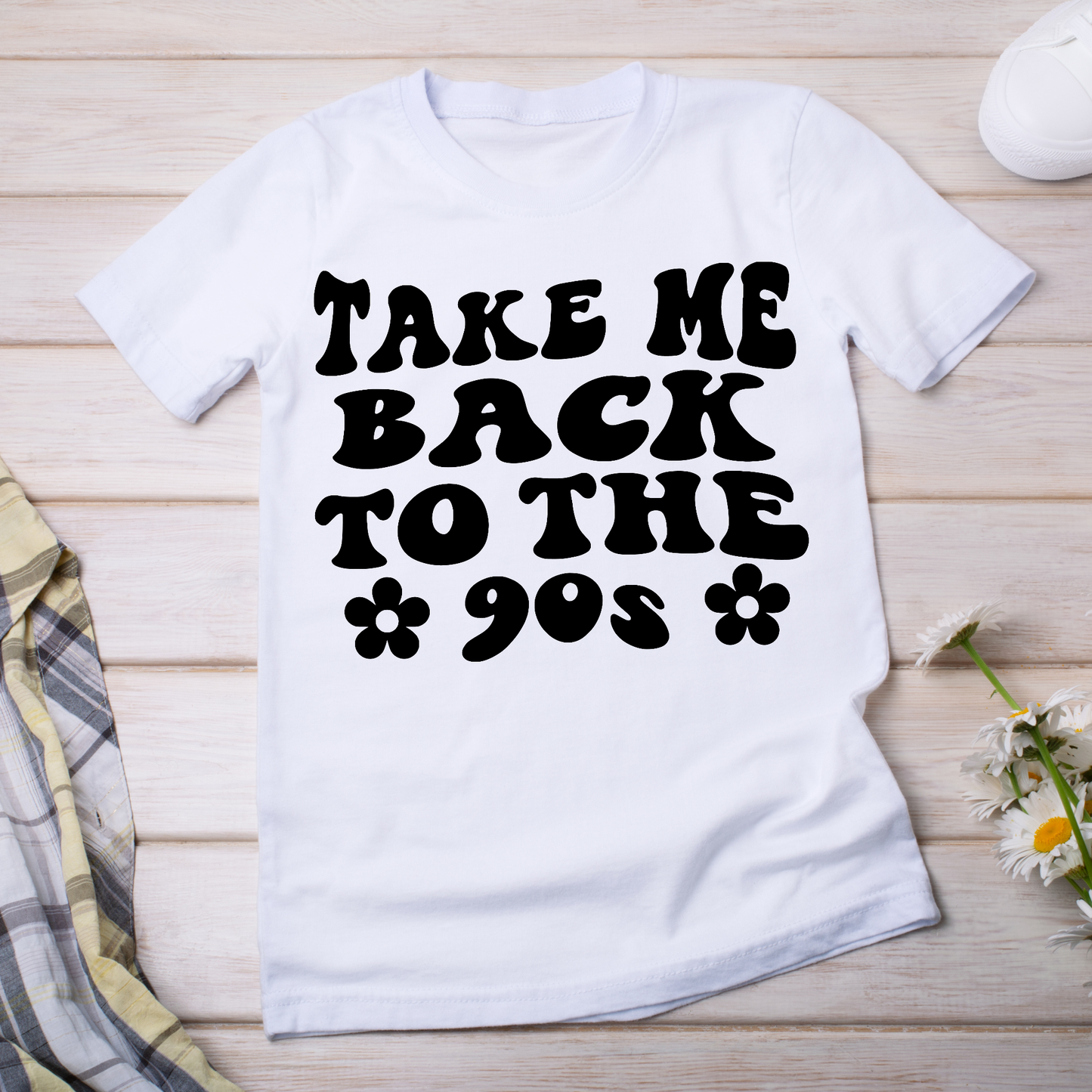 Take me back to the 90s - women's vintage t-shirt - Premium t-shirt from Lees Krazy Teez - Just $21.95! Shop now at Lees Krazy Teez