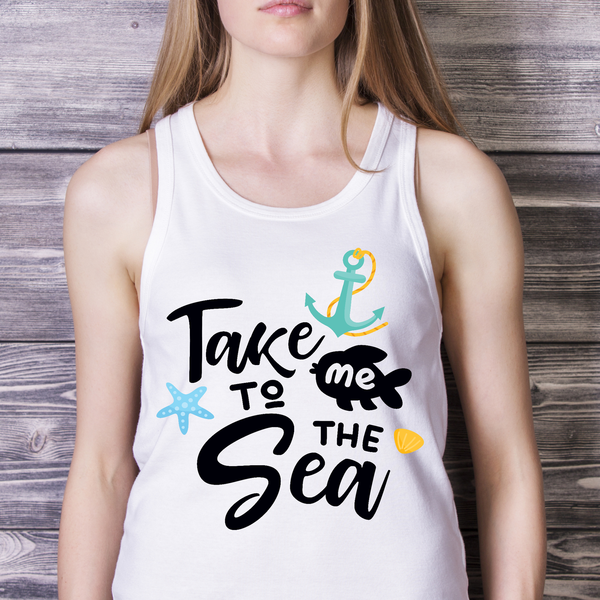 Take me to the sea vacation Women's tank top - Premium t-shirt from Lees Krazy Teez - Just $19.95! Shop now at Lees Krazy Teez