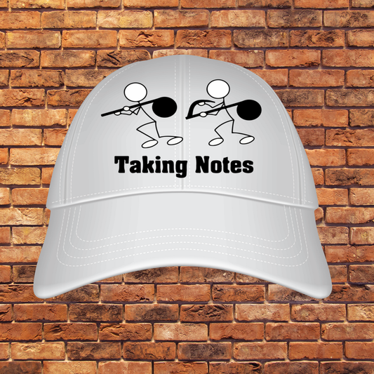 Taking notes awesome funny Men's hat - Premium hat from Lees Krazy Teez - Just $29.95! Shop now at Lees Krazy Teez