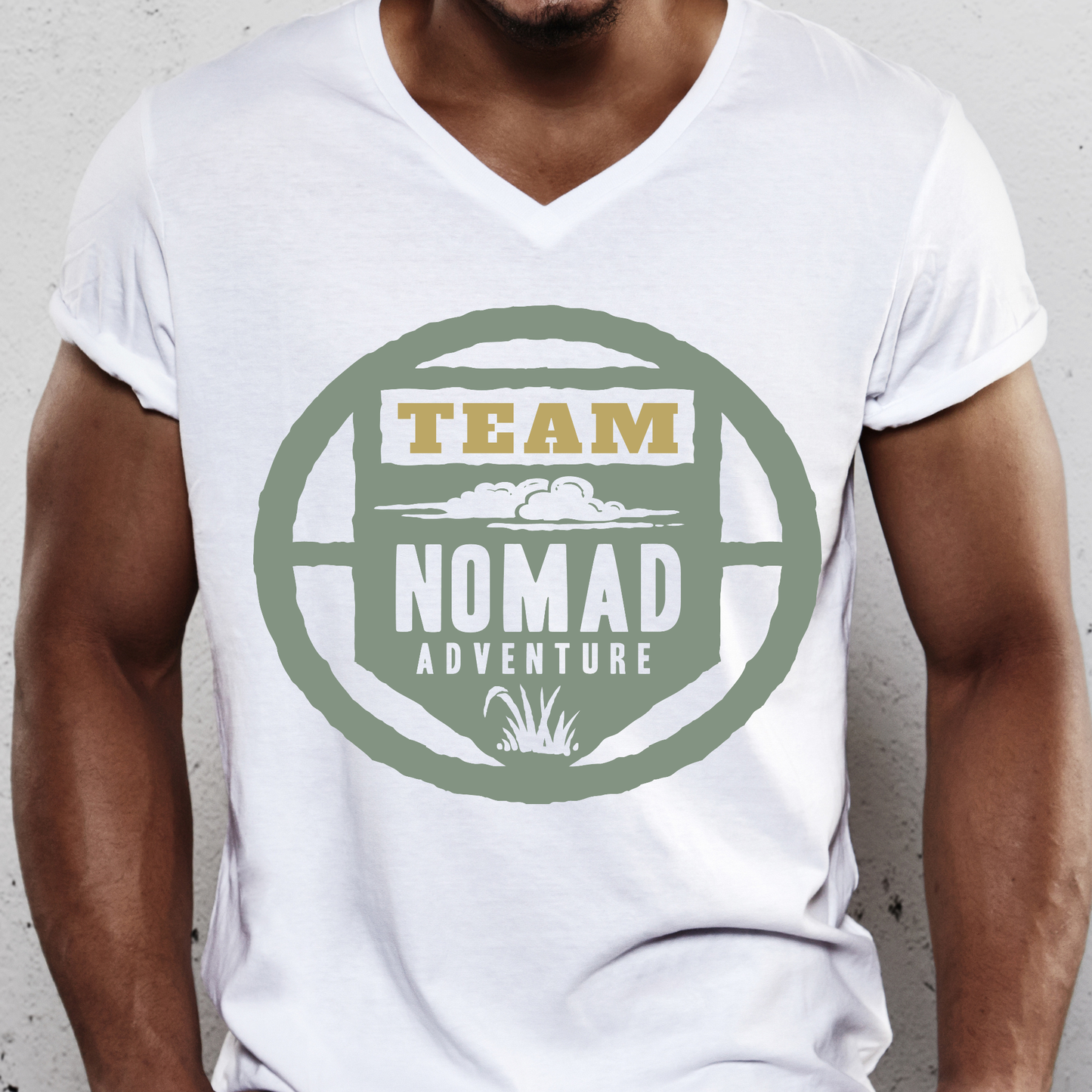 Team nomad adventure camping Men's t-shirt - Premium t-shirt from Lees Krazy Teez - Just $19.95! Shop now at Lees Krazy Teez