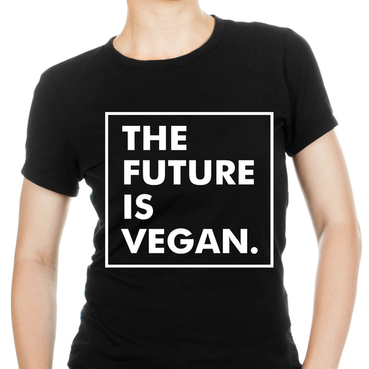 The future is vegan Women's Vegan t-shirt - Premium t-shirt from Lees Krazy Teez - Just $19.95! Shop now at Lees Krazy Teez