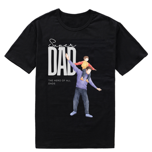 The hero of all dads awesome daddy Men's t shirt - Premium t-shirt from Lees Krazy Teez - Just $21.95! Shop now at Lees Krazy Teez