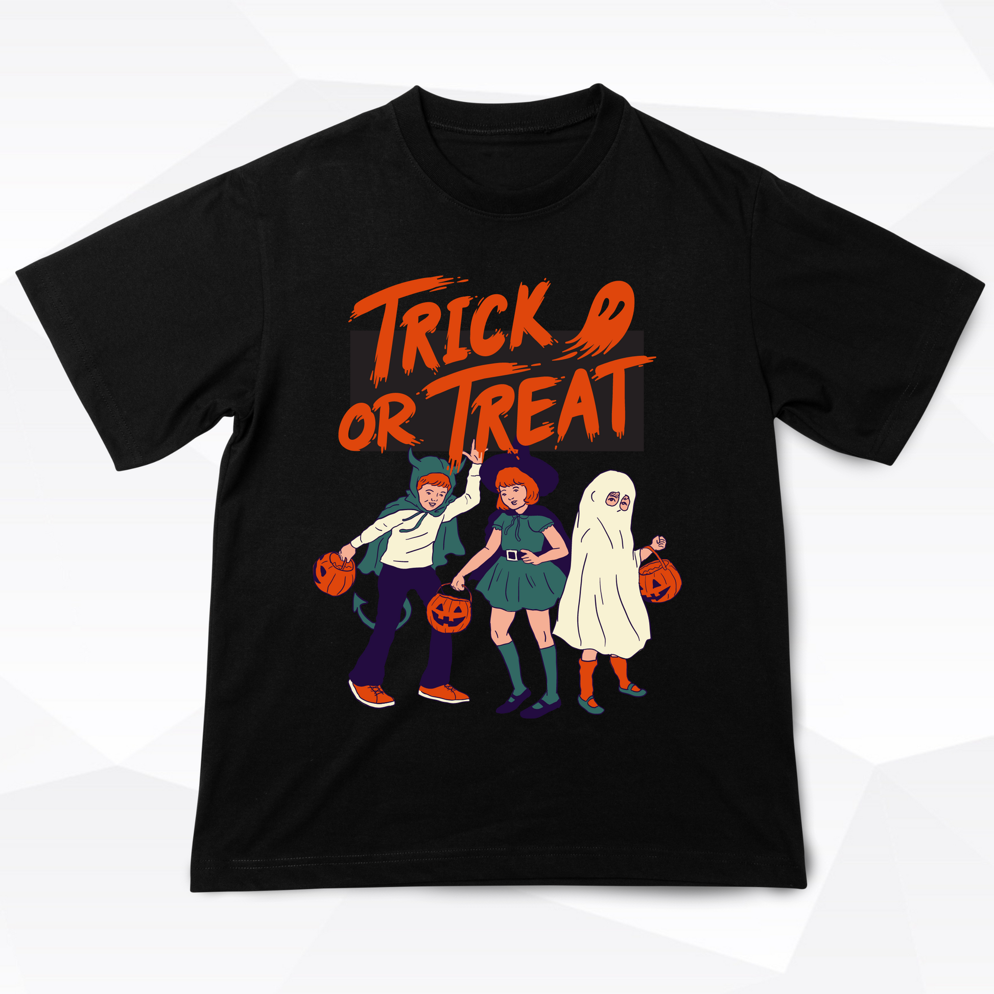 Trick or treat unisex - funny halloween shirt - Premium t-shirt from Lees Krazy Teez - Just $19.95! Shop now at Lees Krazy Teez