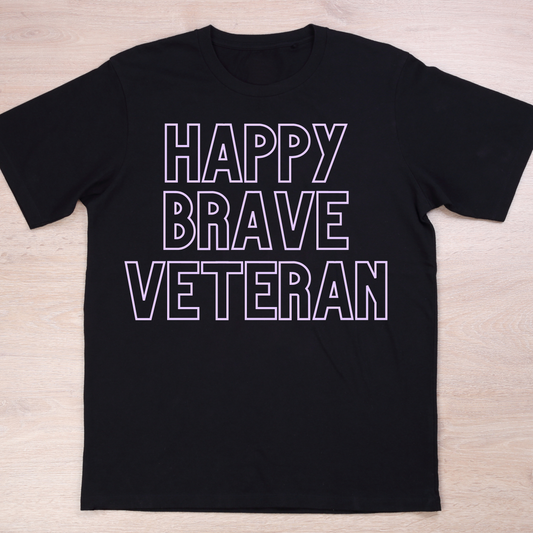 Happy brave veteran - gift for my hero - t-shirt - Premium t-shirt from Lees Krazy Teez - Just $19.95! Shop now at Lees Krazy Teez