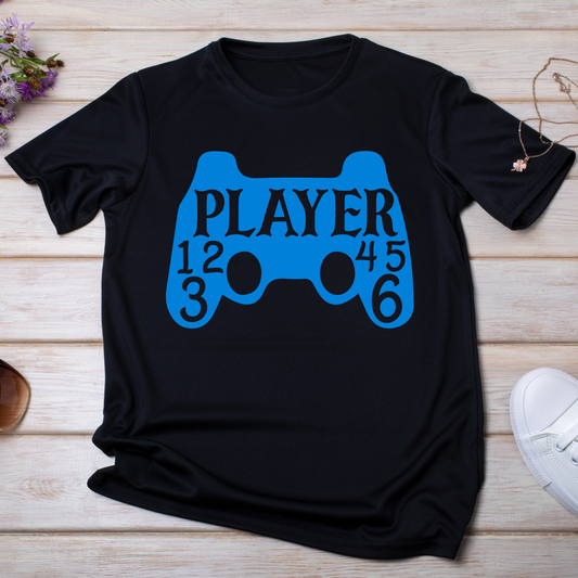 Video game player t shirts with video game graphics - Premium t-shirt from Lees Krazy Teez - Just $21.95! Shop now at Lees Krazy Teez