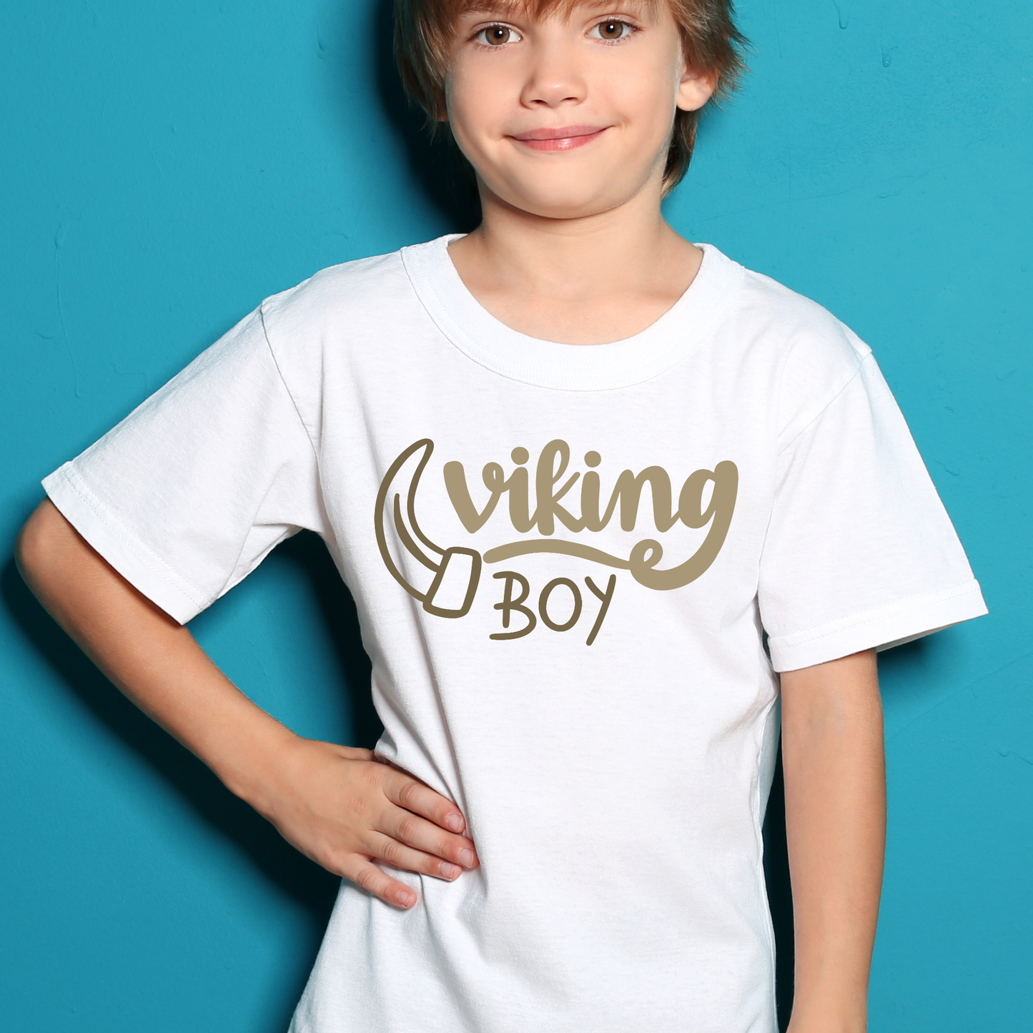 Viking boy youth boys funny unique t-shirt - Premium t-shirt from Lees Krazy Teez - Just $19.95! Shop now at Lees Krazy Teez