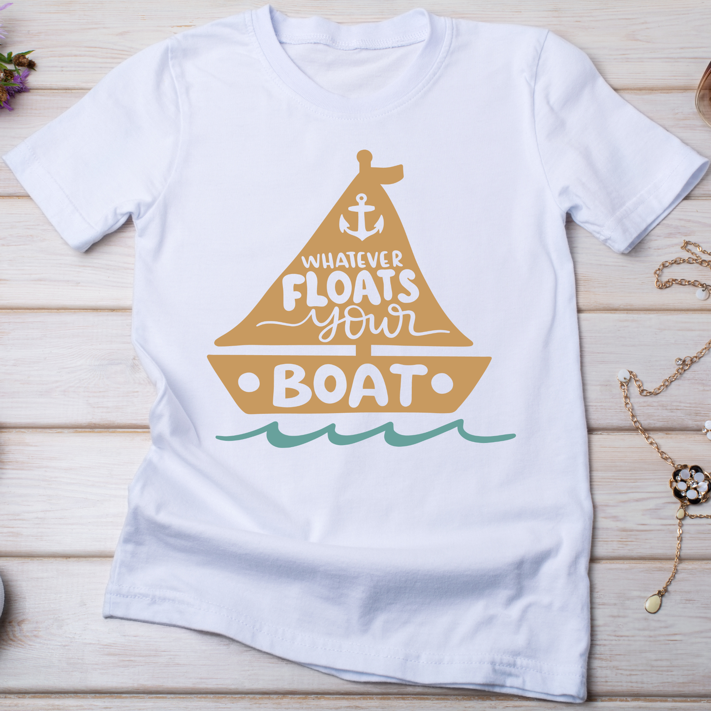 Whatever floats your boat Women's t-shirt - Premium t-shirt from Lees Krazy Teez - Just $19.95! Shop now at Lees Krazy Teez