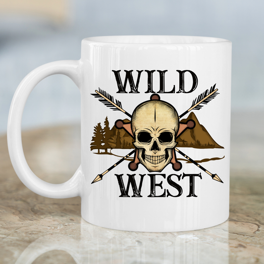 Wild west western awesome Mug - Premium mugs from Lees Krazy Teez - Just $24.95! Shop now at Lees Krazy Teez