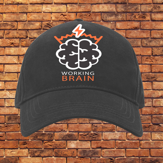 Working brain cap Men's awesome Halloween hat - Premium hat from Lees Krazy Teez - Just $29.95! Shop now at Lees Krazy Teez