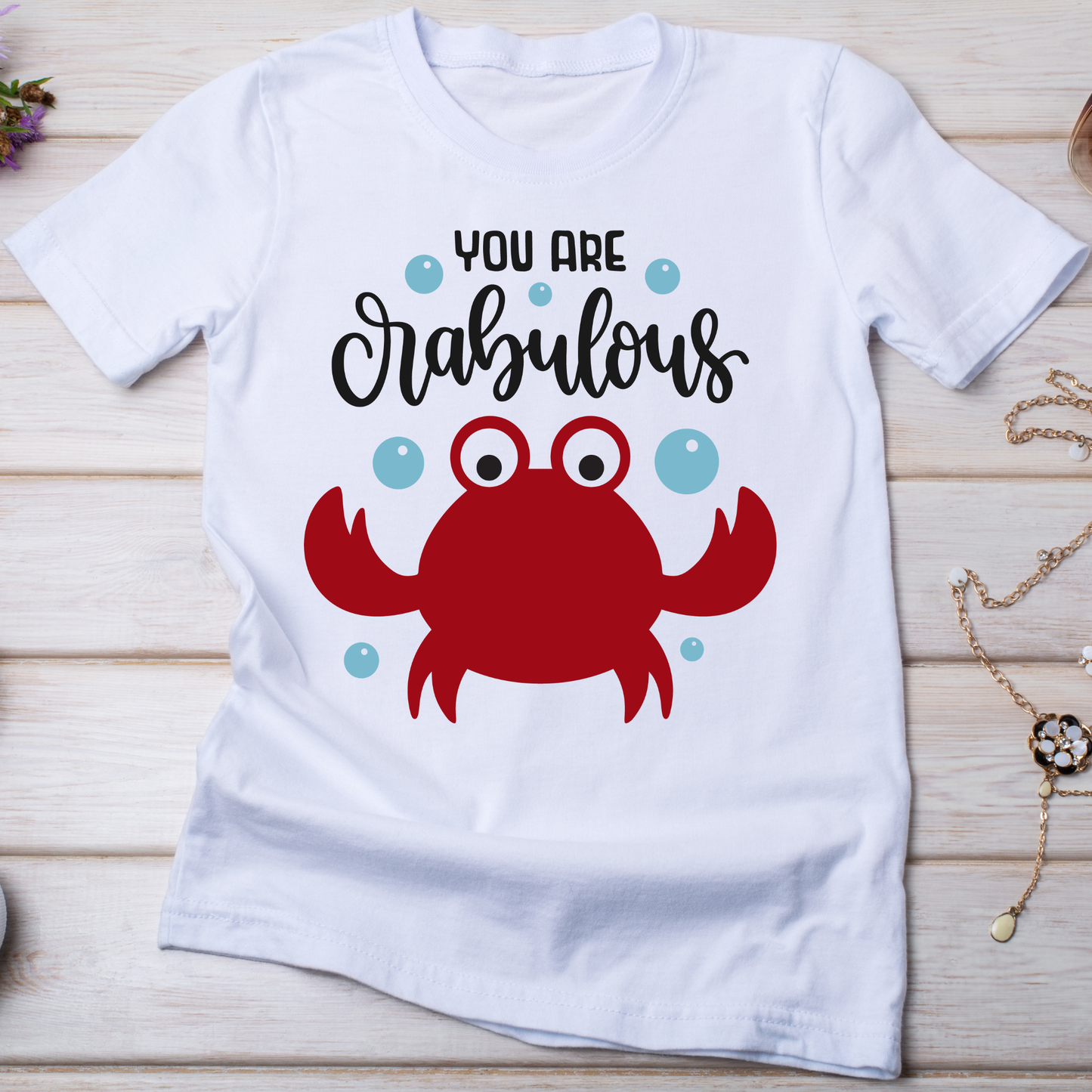 You are crabulous awesome Women's t-shirt - Premium t-shirt from Lees Krazy Teez - Just $19.95! Shop now at Lees Krazy Teez