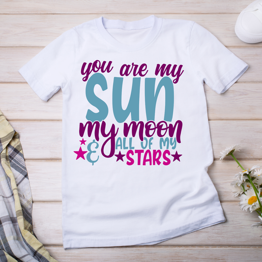 You are my sun my moon and all of my stars - Women's funny t-shirt - Premium t-shirt from Lees Krazy Teez - Just $21.95! Shop now at Lees Krazy Teez