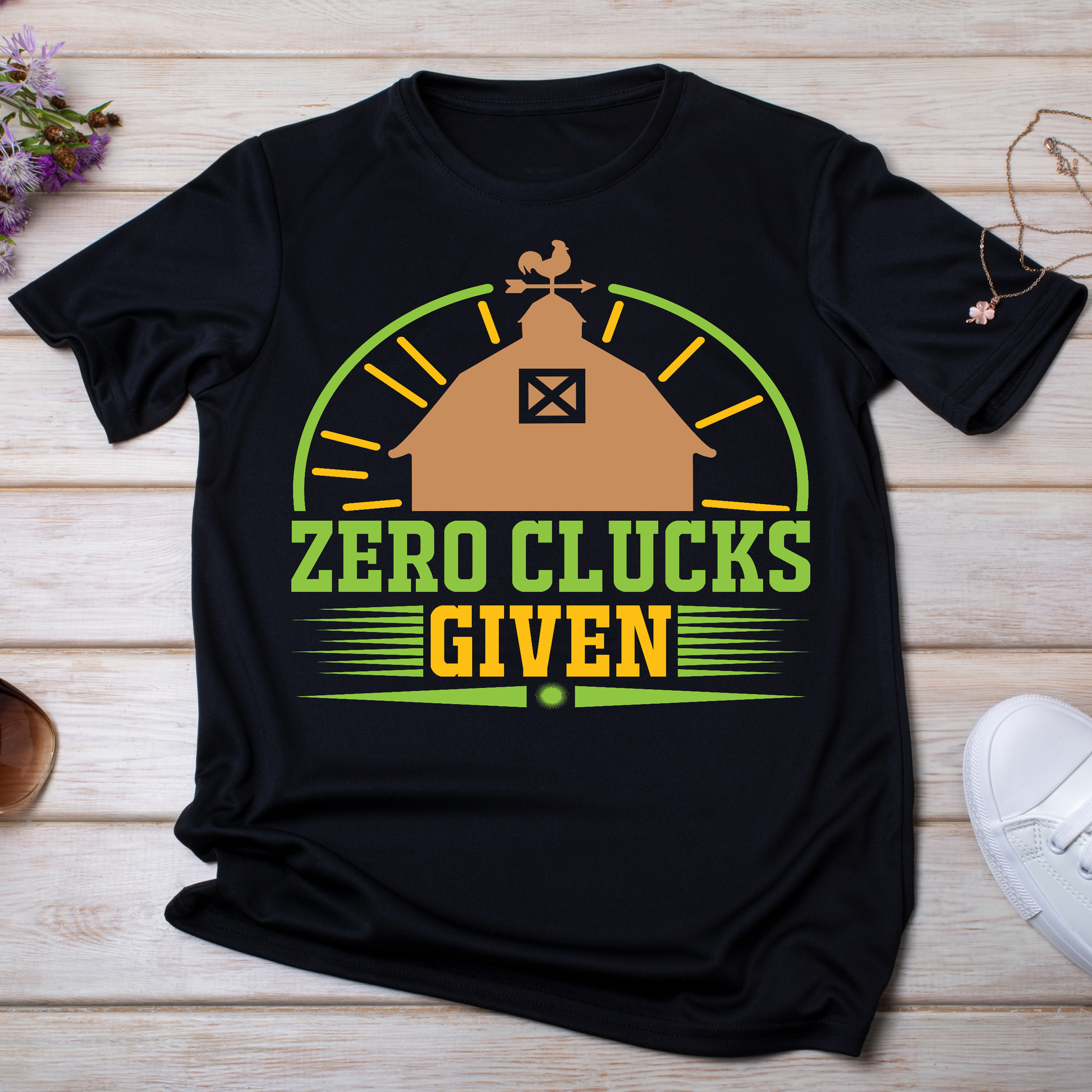 Zero clucks given Women's graphic tee - Premium t-shirt from Lees Krazy Teez - Just $19.95! Shop now at Lees Krazy Teez