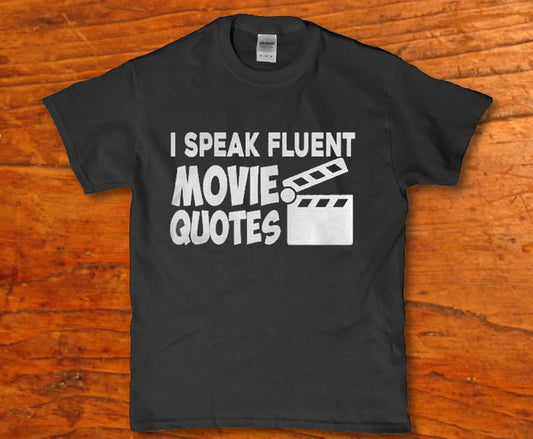 I speak fluent movie quotes Men's t-shirt - Premium t-shirt from MyDesigns - Just $16.95! Shop now at Lees Krazy Teez