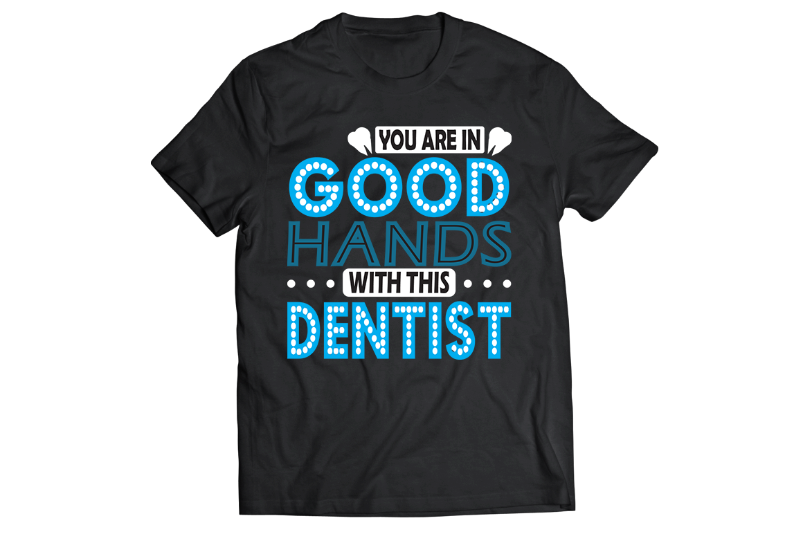 Good hands with the dentist Men's t-shirt - Premium t-shirt from MyDesigns - Just $21.95! Shop now at Lees Krazy Teez