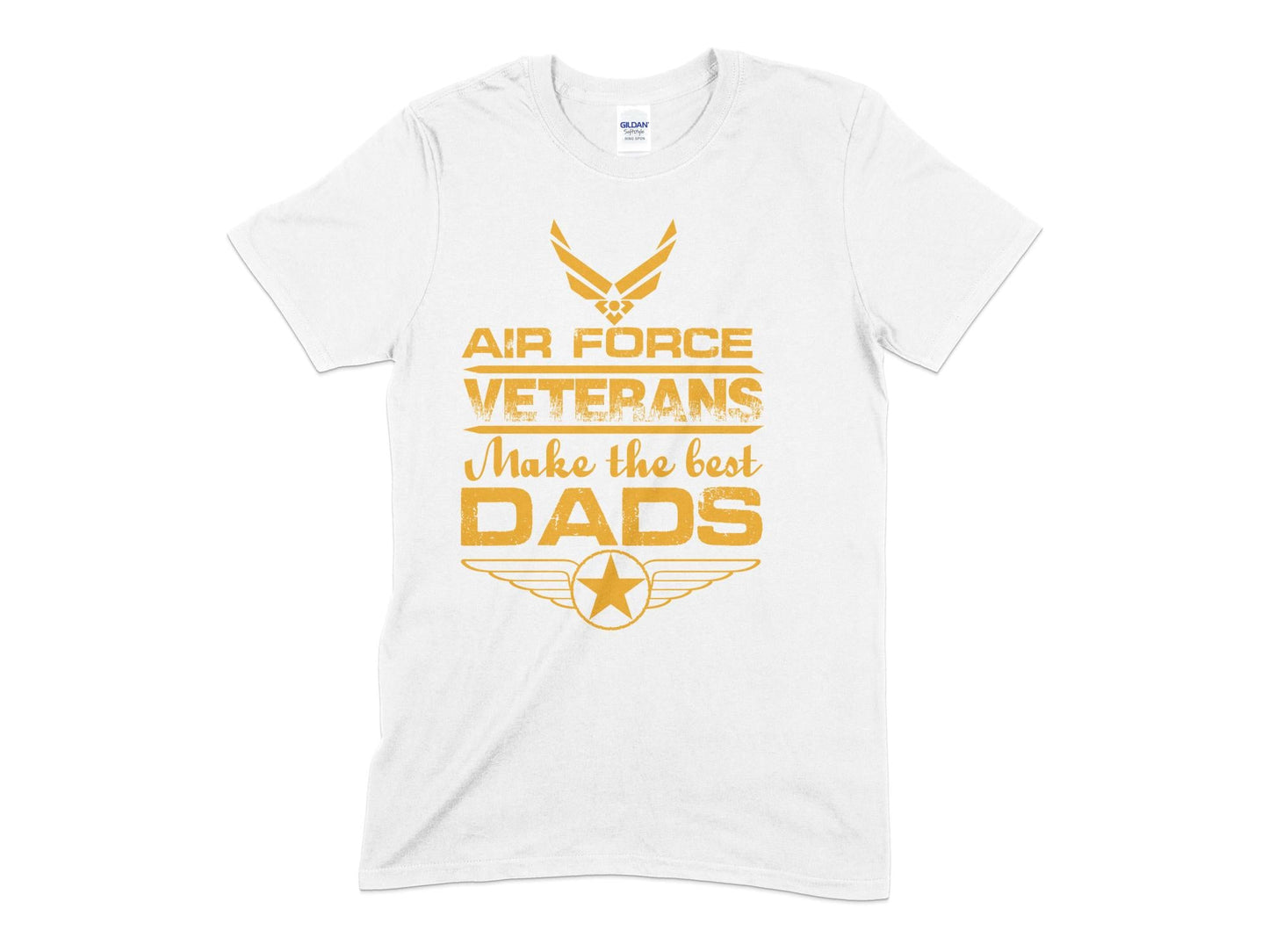 Air force veterans make the best dads Mens womens unisex t-shirt - Premium t-shirt from MyDesigns - Just $19.95! Shop now at Lees Krazy Teez
