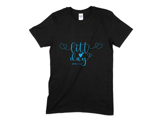 Litt day mathew 11 verse 3 tshirt - Premium t-shirt from MyDesigns - Just $14.95! Shop now at Lees Krazy Teez
