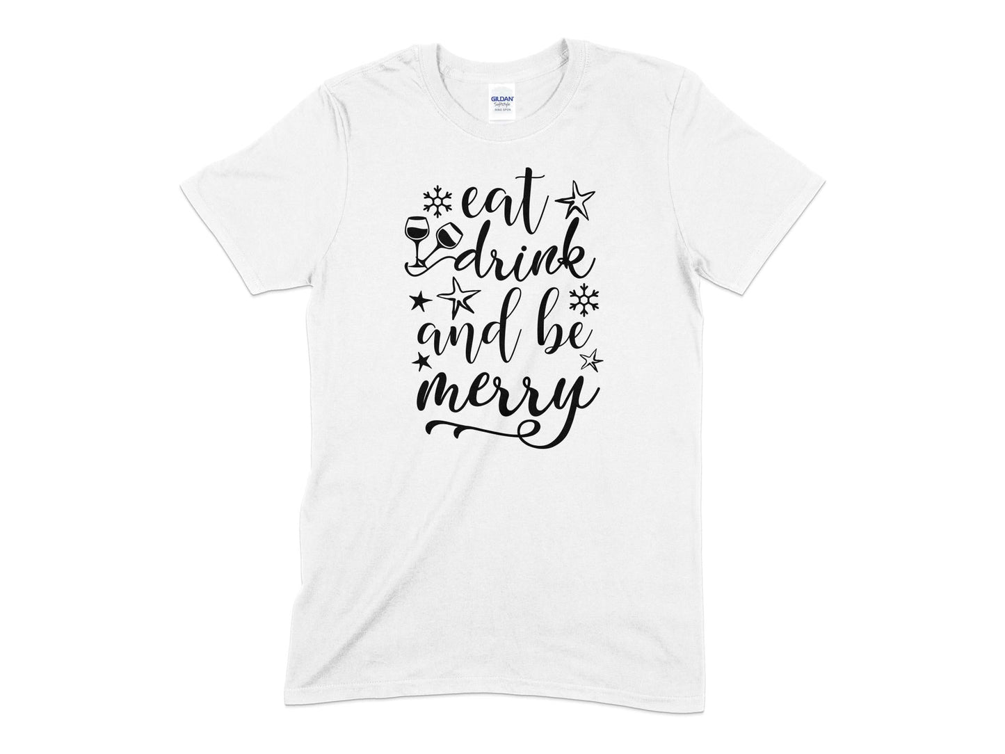 Eat drink and be merry t-shirt - Premium t-shirt from MyDesigns - Just $19.95! Shop now at Lees Krazy Teez