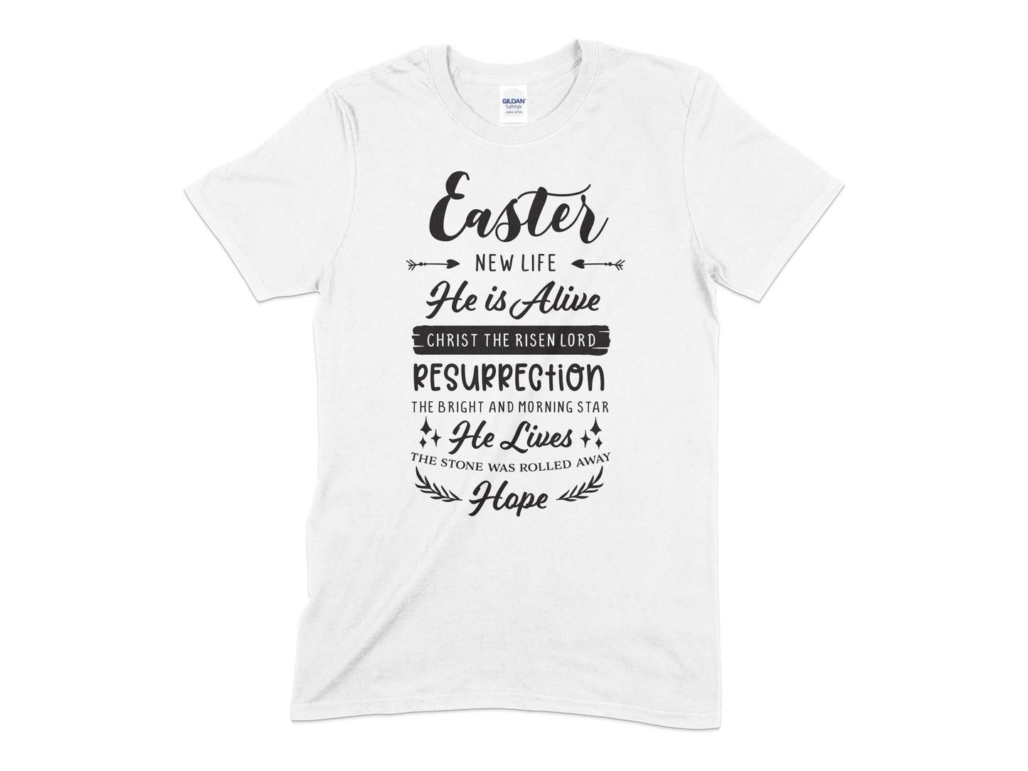 Easter new life he is alive christian t-shirt - Premium t-shirt from MyDesigns - Just $18.95! Shop now at Lees Krazy Teez