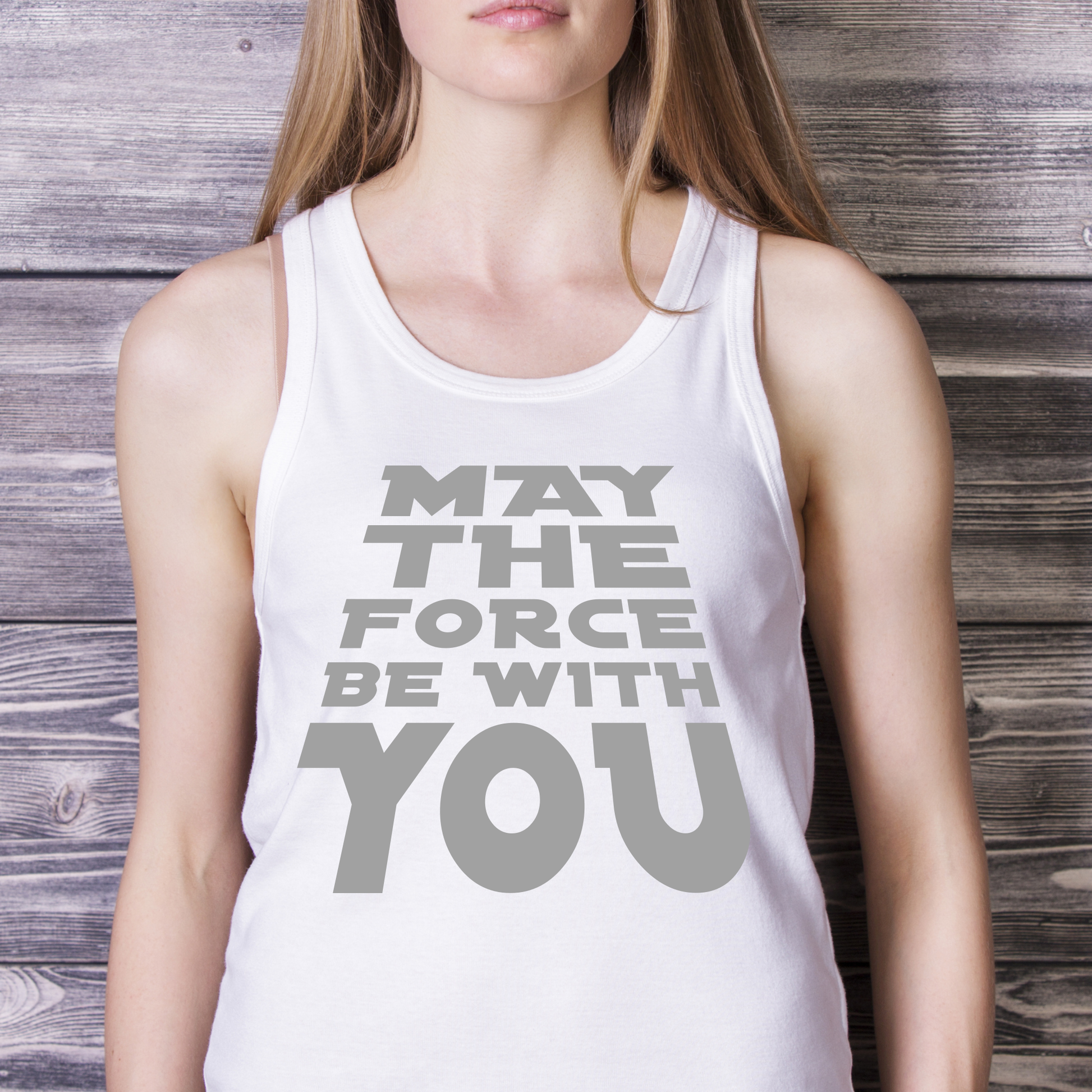 May the force be with you Women's tank top - Premium t-shirt from MyDesigns - Just $21.95! Shop now at Lees Krazy Teez