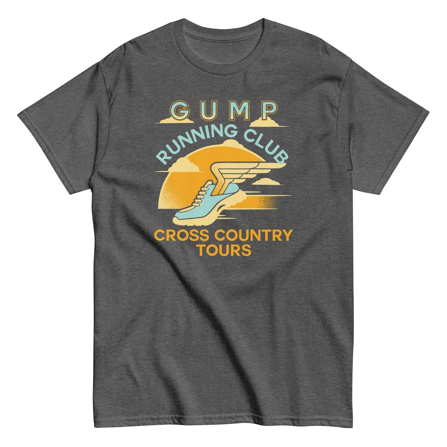 Gump running club cross country tours funny t-shirt - Premium t-shirt from MyDesigns - Just $19.95! Shop now at Lees Krazy Teez