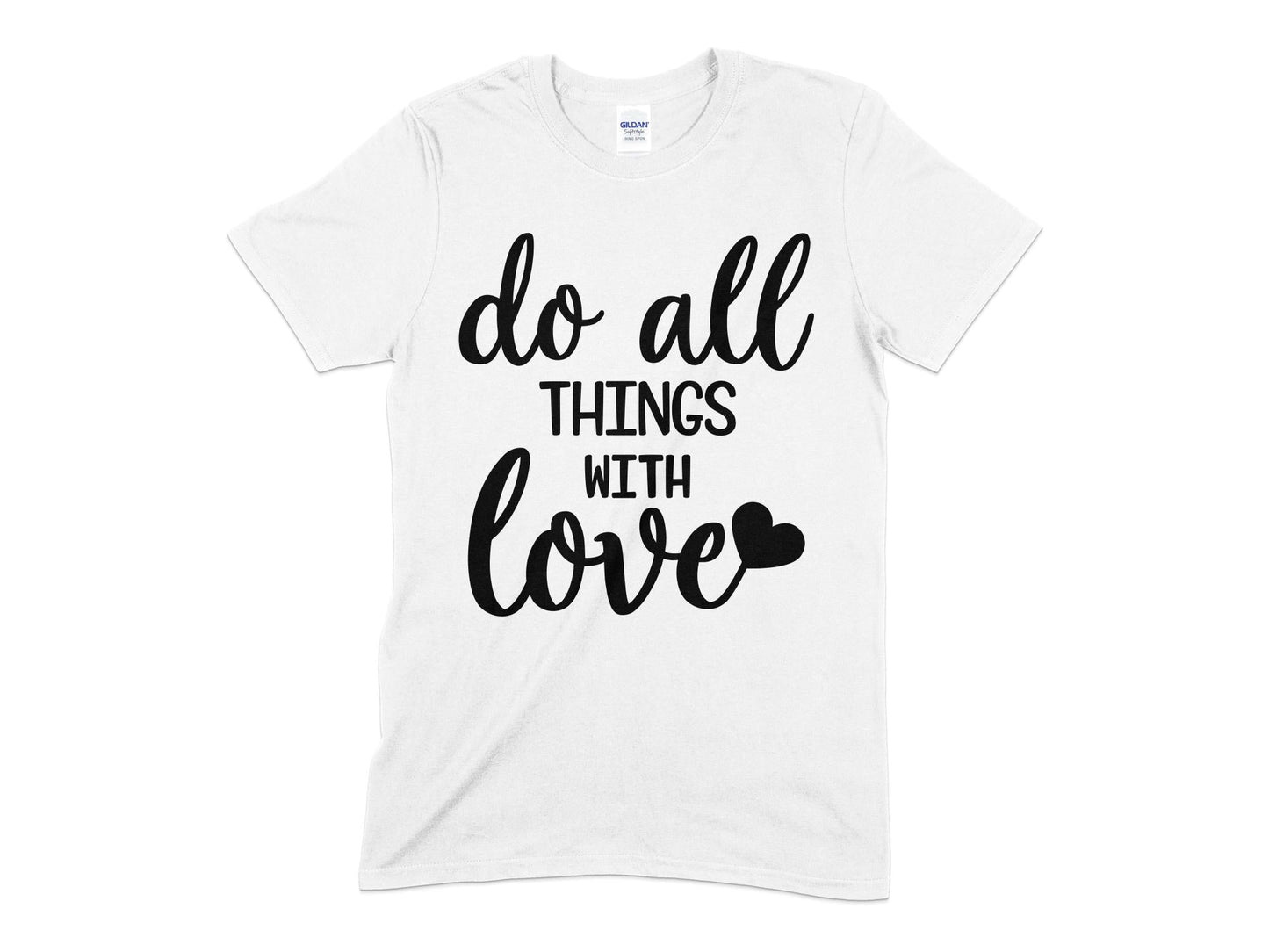 Do all things with love t-shirt - Premium t-shirt from MyDesigns - Just $19.95! Shop now at Lees Krazy Teez