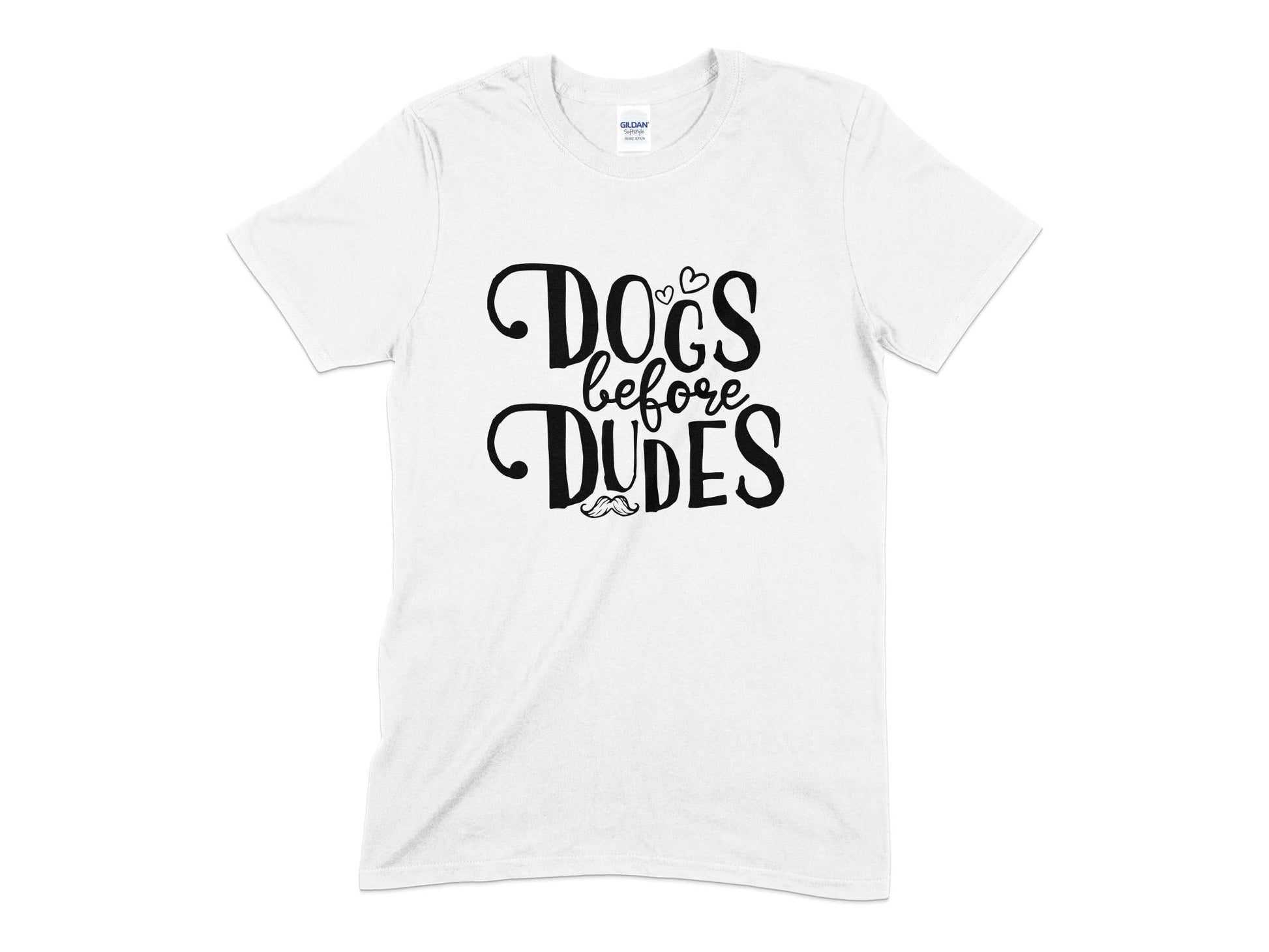 Dogs before dudes Women's Ladies t-shirt - Premium t-shirt from MyDesigns - Just $20.95! Shop now at Lees Krazy Teez