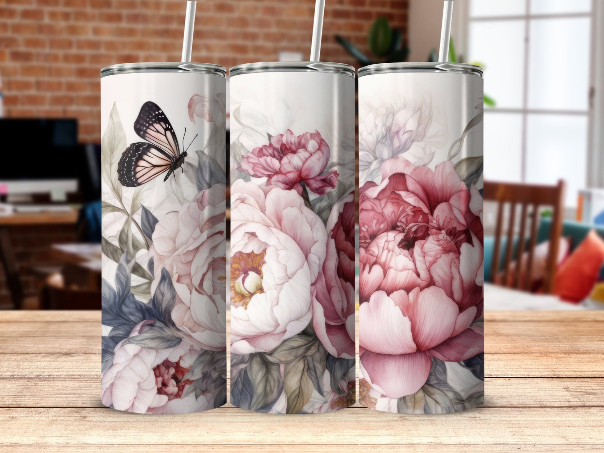 Pink and purple awesome 20oz skinny sublimation tumbler - Premium tumbler from MyDesigns - Just $29.95! Shop now at Lees Krazy Teez