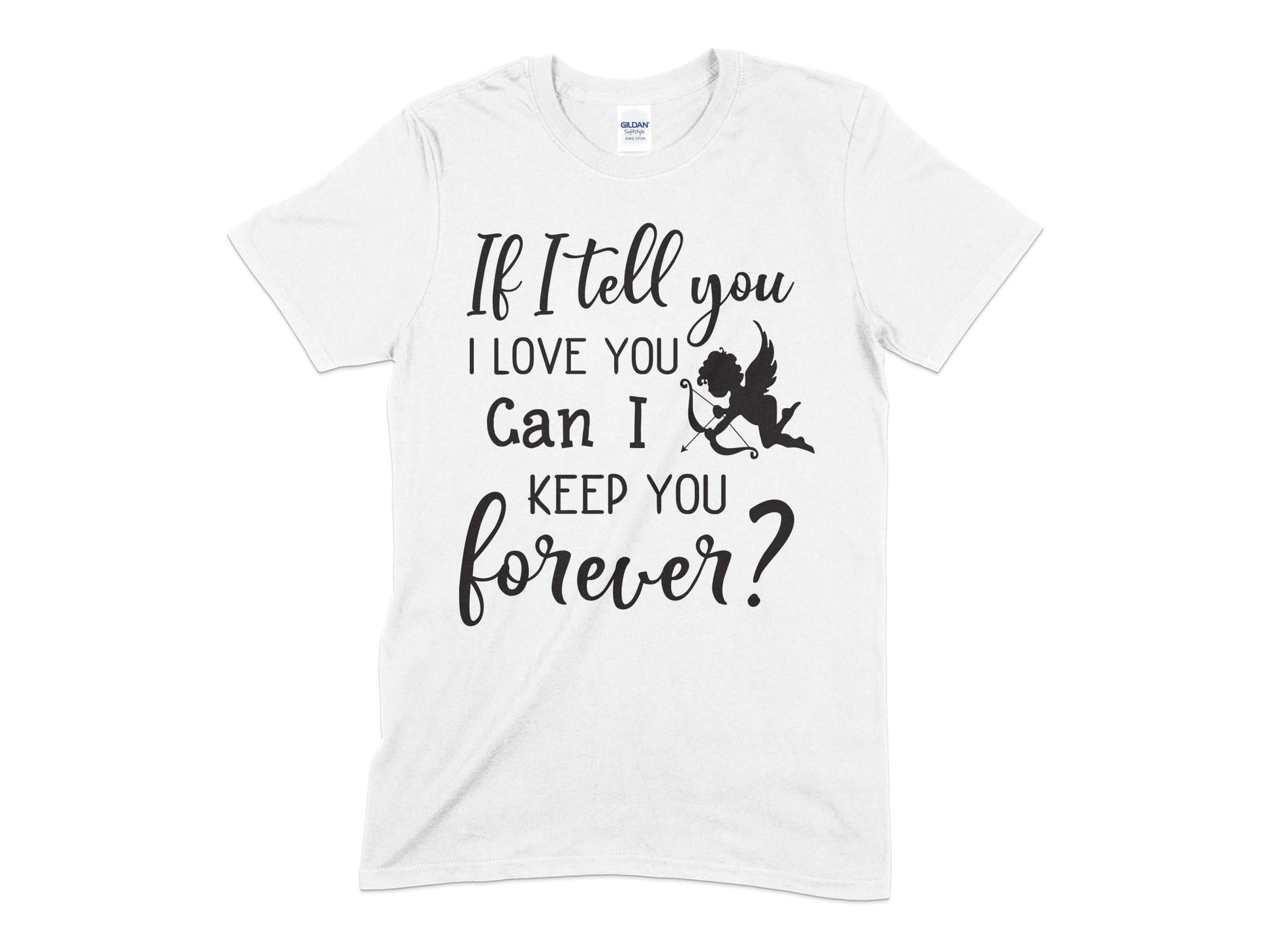 If I Tell You that I Love You Unisex t-shirt - Premium t-shirt from MyDesigns - Just $19.95! Shop now at Lees Krazy Teez
