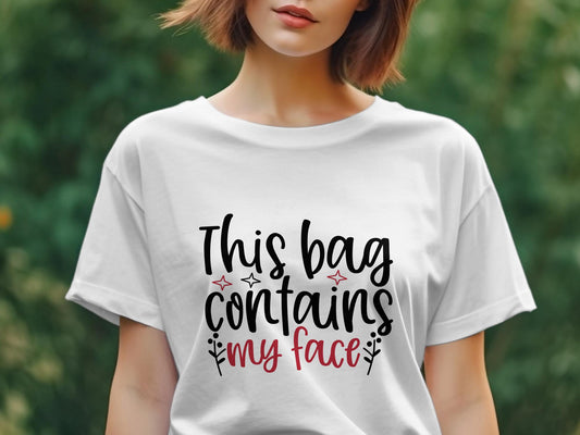 This bag contains my face Women's Ladies t-shirt - Premium  from MyDesigns - Just $19.95! Shop now at Lees Krazy Teez