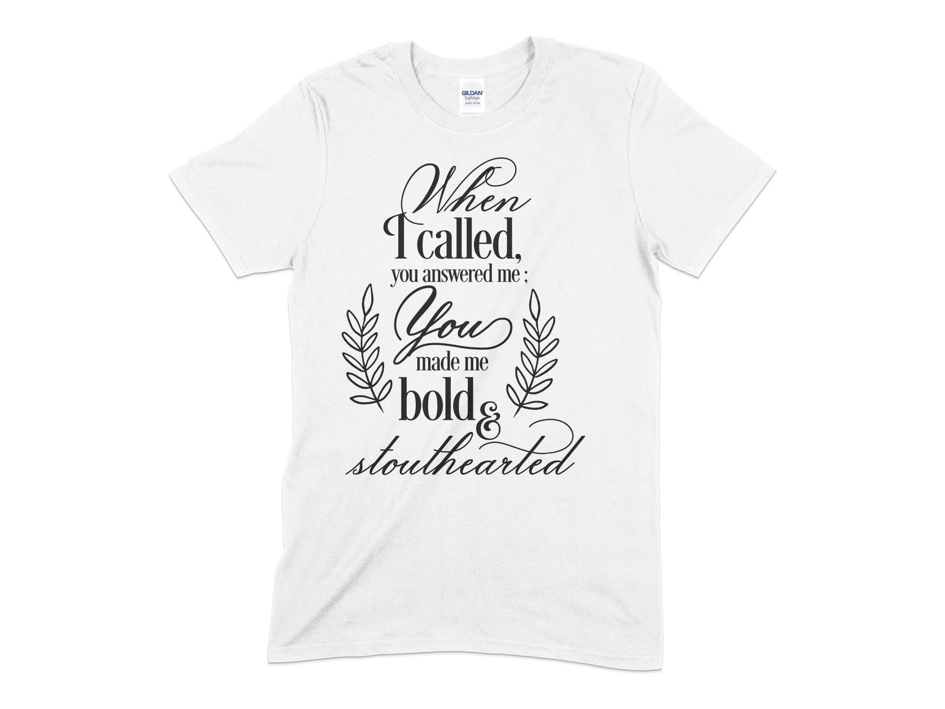 You Made Me Bold when i called you answered me - Premium t-shirt from MyDesigns - Just $16.95! Shop now at Lees Krazy Teez