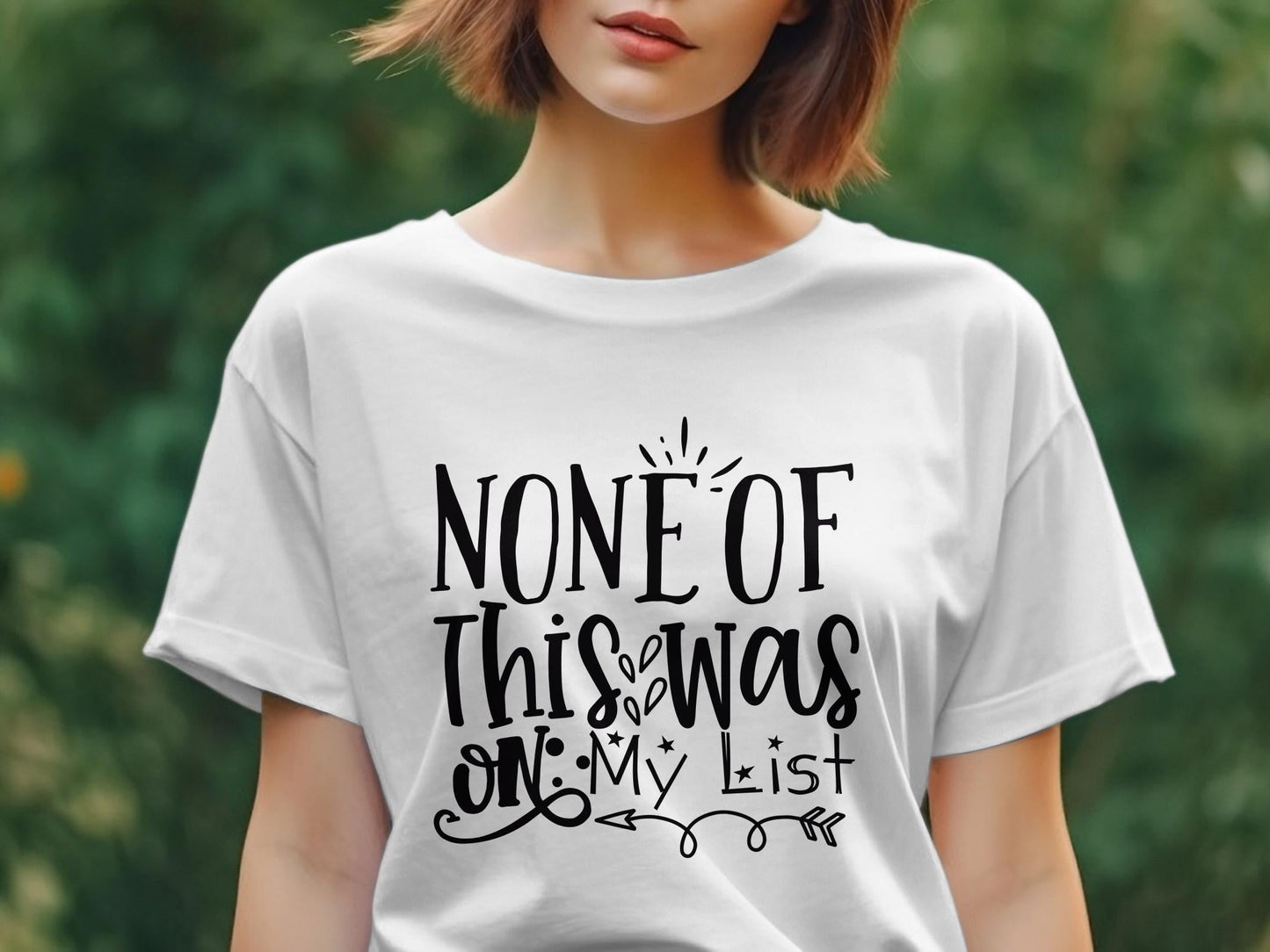 none of this was on my list Women's awesome t-shirt - Premium t-shirt from MyDesigns - Just $21.95! Shop now at Lees Krazy Teez