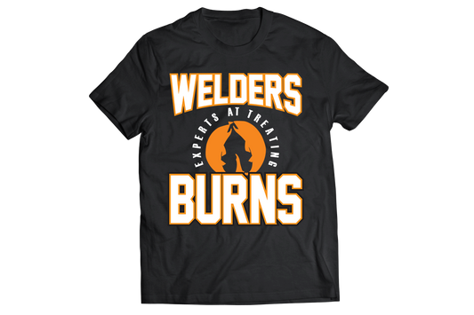 Welders burns mens womens unisex t-shirt - Premium t-shirt from MyDesigns - Just $21.95! Shop now at Lees Krazy Teez