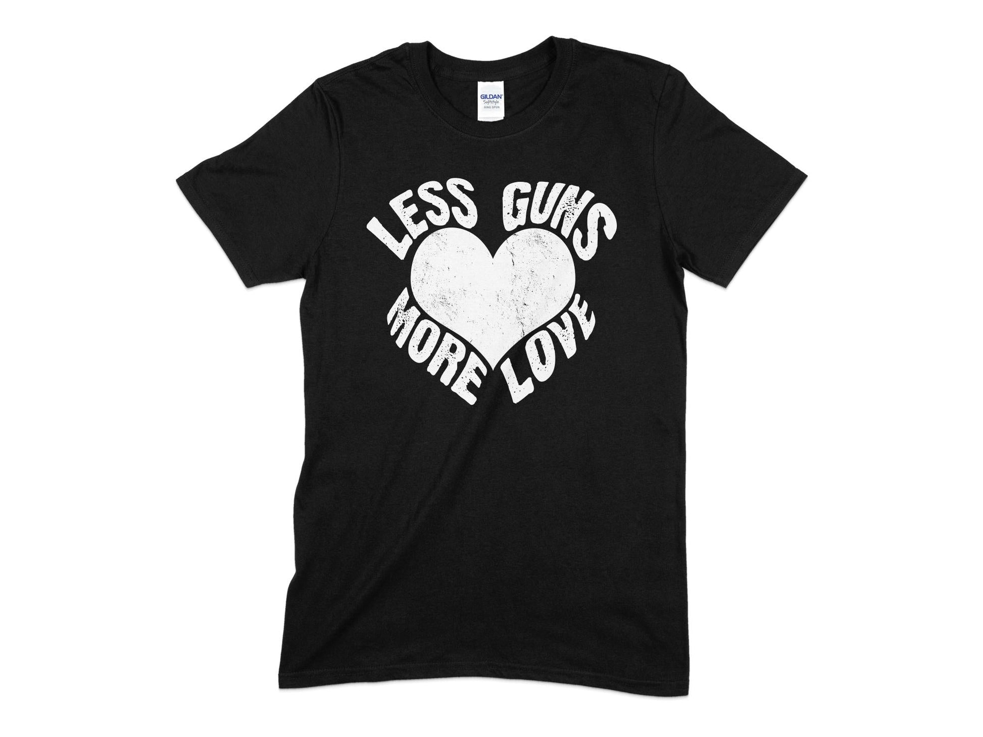 less guns more love Unisex t-shirt - Premium t-shirt from MyDesigns - Just $21.95! Shop now at Lees Krazy Teez