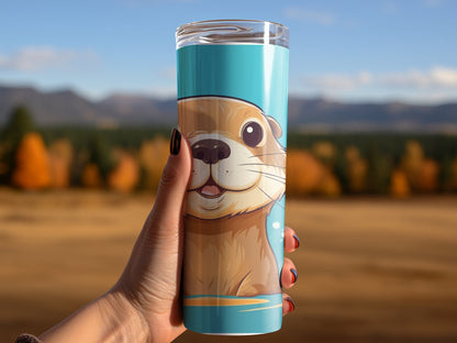 3d Rodent funny awesome 20oz skinny tumbler - Premium tumbler from MyDesigns - Just $29.95! Shop now at Lees Krazy Teez