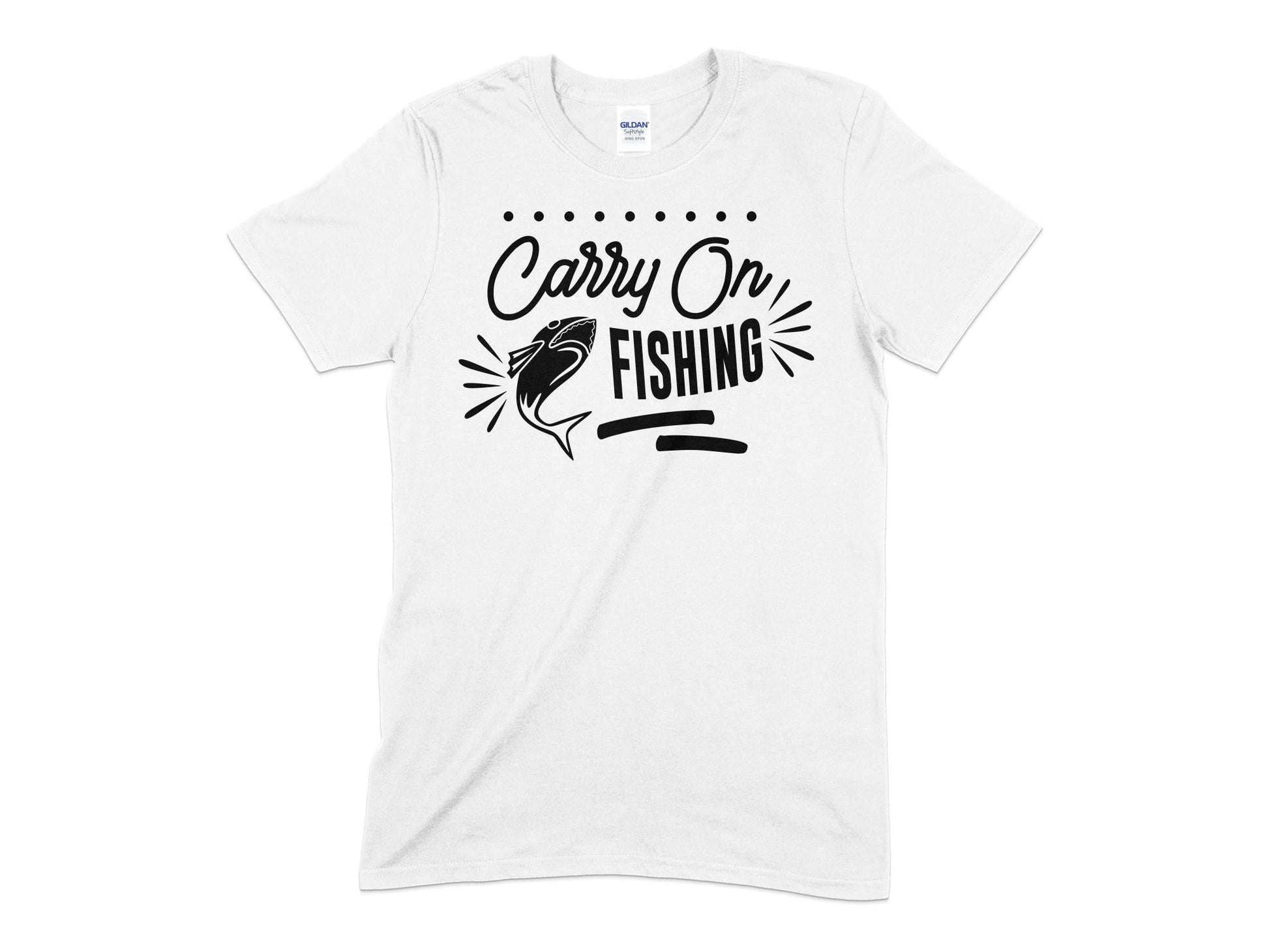 Carry on Fishing Unisex t-shirt - Premium t-shirt from MyDesigns - Just $19.95! Shop now at Lees Krazy Teez