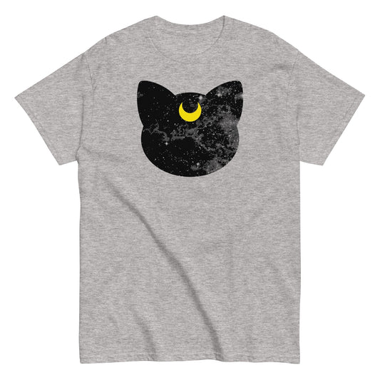 Black cat under the moon Men's animal t-shirt - Premium t-shirt from MyDesigns - Just $19.95! Shop now at Lees Krazy Teez