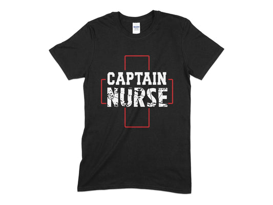 Captain nurse cna mens womens unisex t-shirt - Premium t-shirt from MyDesigns - Just $19.95! Shop now at Lees Krazy Teez