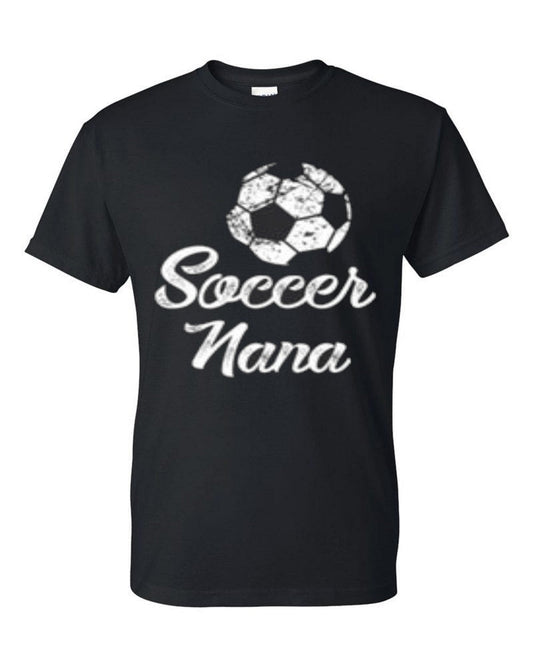 Soccer Nana sports Women's mommy t-shirt - Premium t-shirt from MyDesigns - Just $19.95! Shop now at Lees Krazy Teez