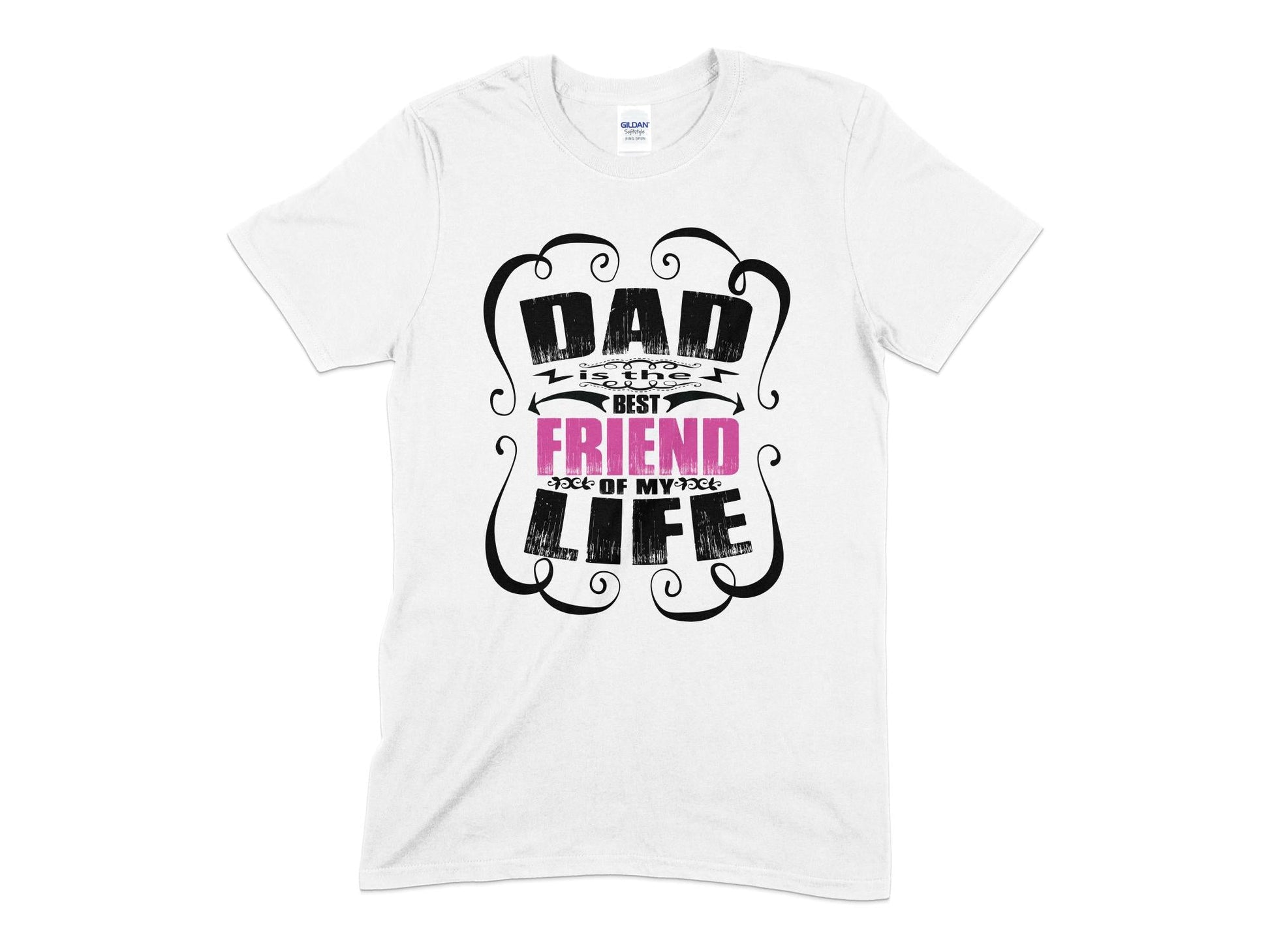 Dad best friend of my life Mens womens unisex t-shirt - Premium t-shirt from MyDesigns - Just $21.95! Shop now at Lees Krazy Teez