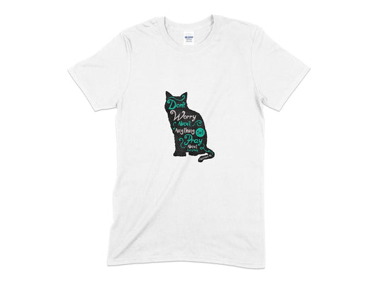 Pray For Everything funny cat unisex t-shirt - Premium t-shirt from MyDesigns - Just $18.95! Shop now at Lees Krazy Teez