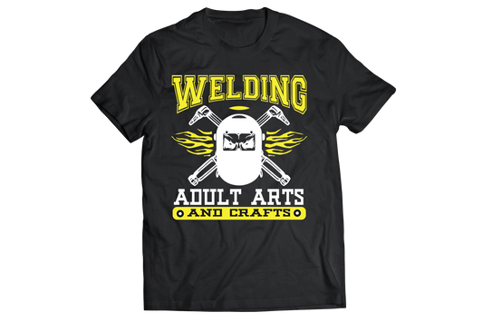 Welding adult arts and crafts Men's unisex women's t-shirt - Premium t-shirt from MyDesigns - Just $21.95! Shop now at Lees Krazy Teez