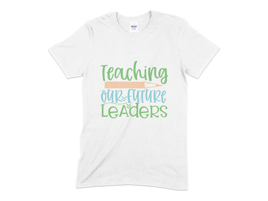 teaching our future leaders t-shirt - Premium t-shirt from MyDesigns - Just $19.95! Shop now at Lees Krazy Teez