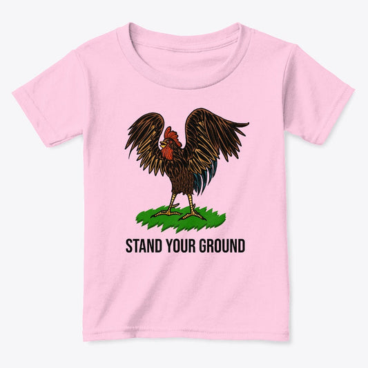 Stand Your Ground animal chicken Women's t-shirt - Premium t-shirt from MyDesigns - Just $19.95! Shop now at Lees Krazy Teez