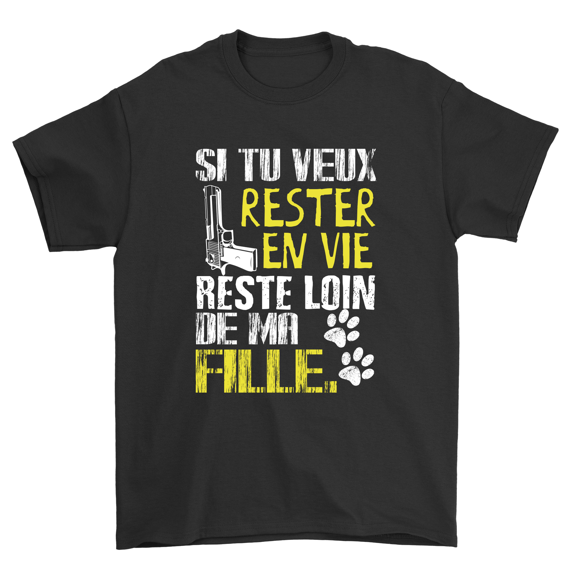 Si tu veu rester en vie reste lion de mr fille t-shirt - Premium t-shirt from MyDesigns - Just $21.95! Shop now at Lees Krazy Teez