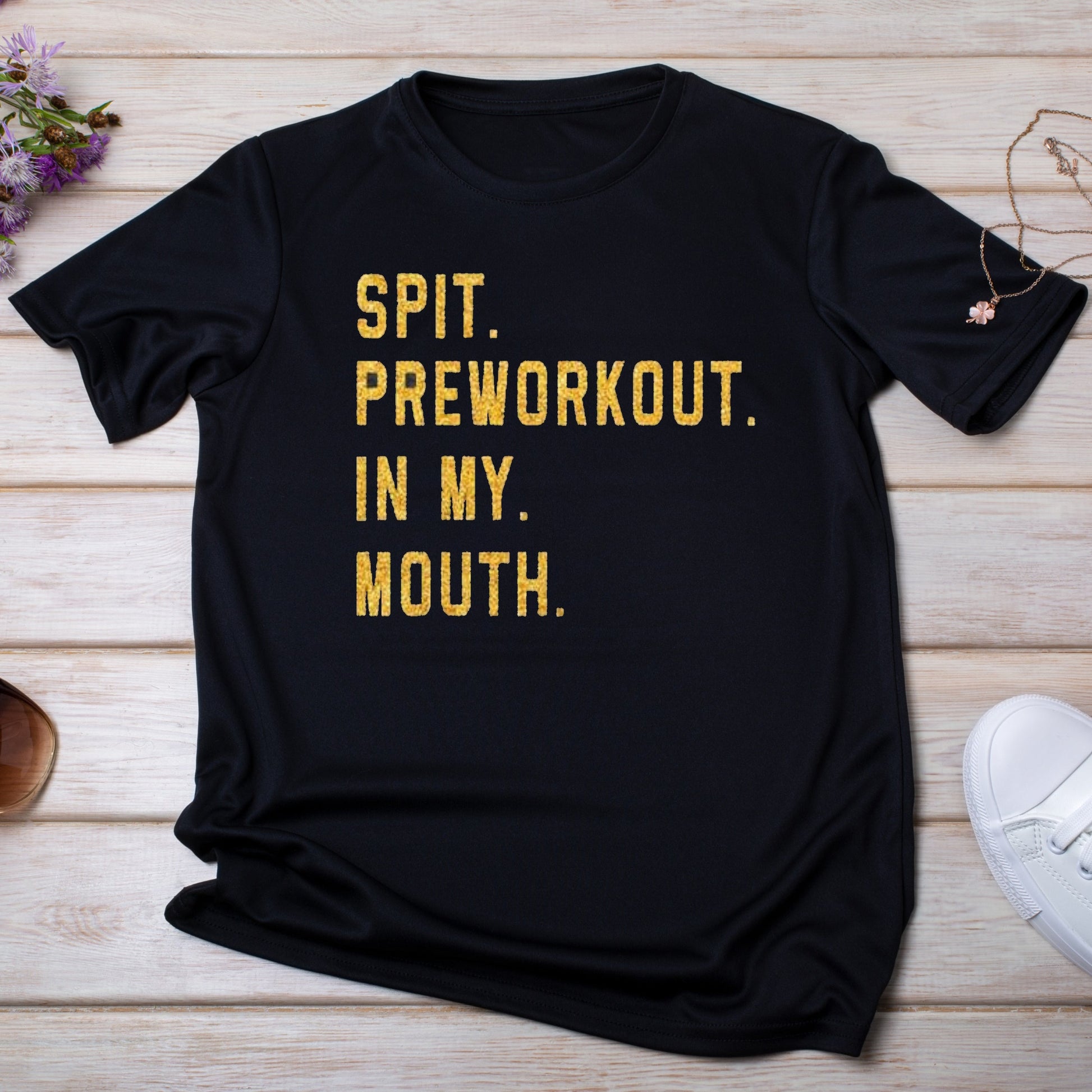 Spit preworkout in my mouth weird Women's t-shirt - Premium t-shirt from MyDesigns - Just $16.95! Shop now at Lees Krazy Teez