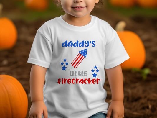 Daddys little firecracker youth boys t-shirt - Premium t-shirt from MyDesigns - Just $19.95! Shop now at Lees Krazy Teez